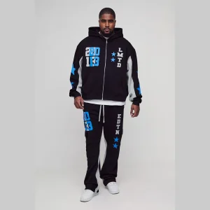 Plus Oversized Boxy Limited Gusset Tracksuit