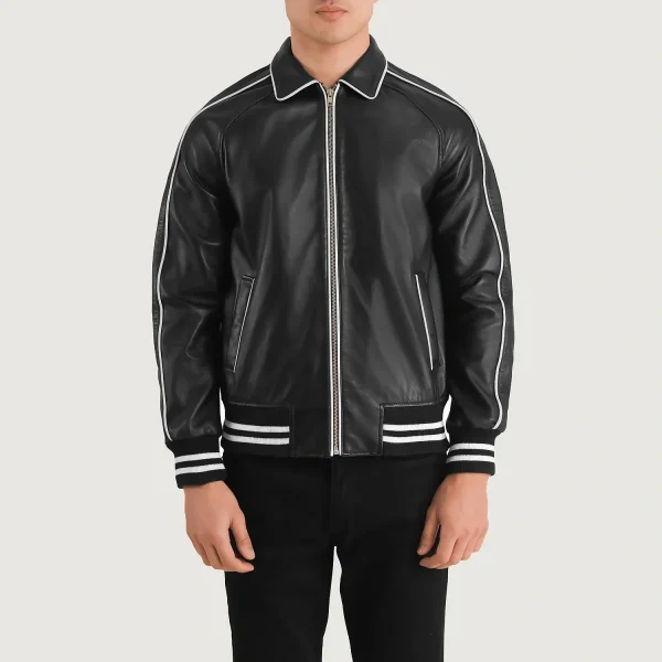 Men Leather Jacket - Image 3